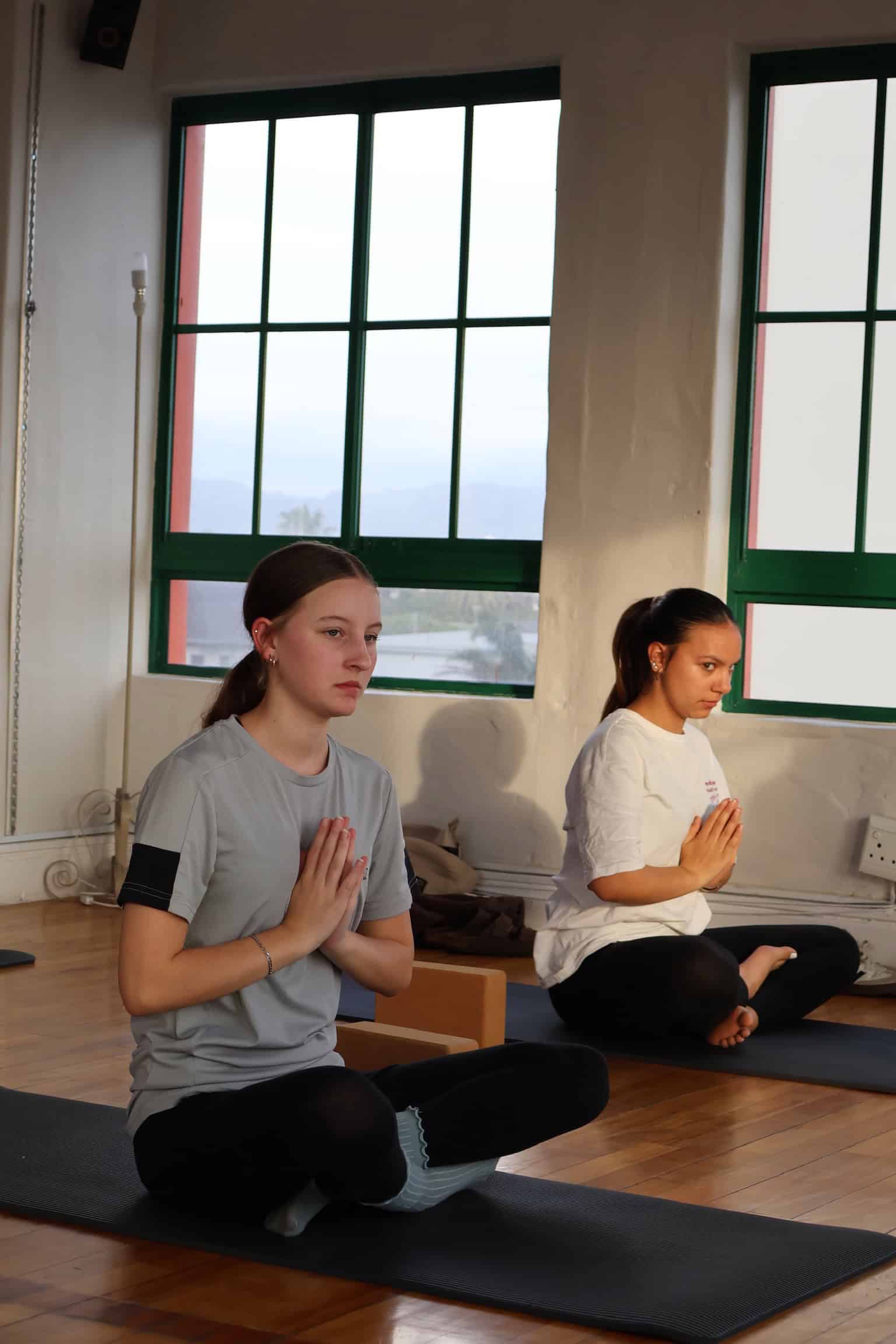 Mindful yoga movement